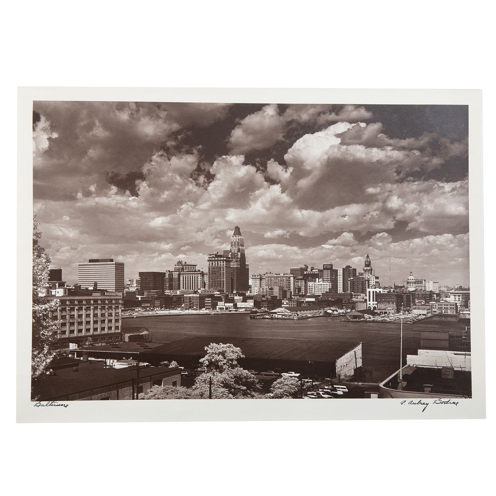 Appraisal: A Aubrey Bodine Baltimore photograph American - Gelatin silver print