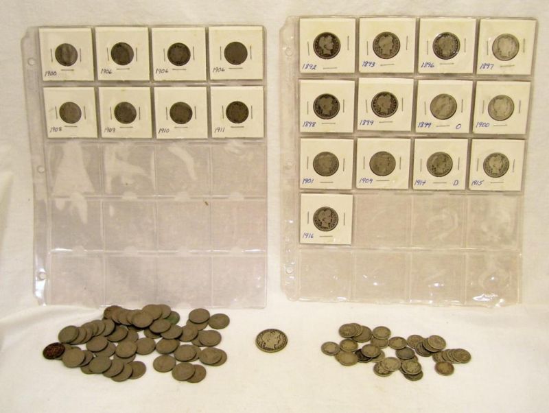 Appraisal: Barber Liberty Head Coin Lot Includes - nickels dates range