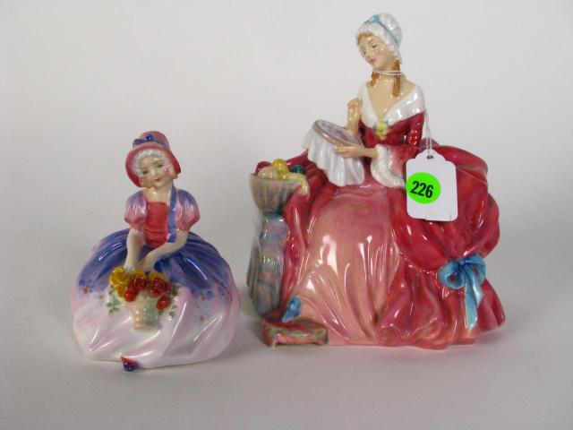 Appraisal: Two Royal Doulton figures '' Penelope and '' Monica