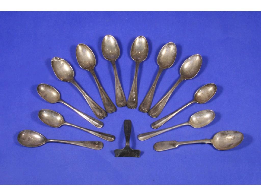 Appraisal: A SET OF SIX TEASPOONS by Tiffany Co and a