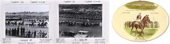 Appraisal: PHOTOGRAPHS OF THE AND CAULFIELD CUP FINISHES WON BY COUNSEL