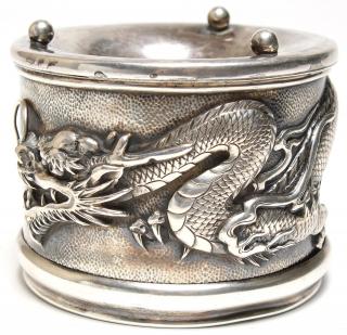 Appraisal: Arthur Bond Yokohama Japan Export Silver Censer Meiji Era sterling