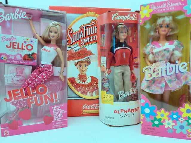 Appraisal: Barbie Dolls including Coca Cola Soda Fountain Sweetheart Fashion Classic