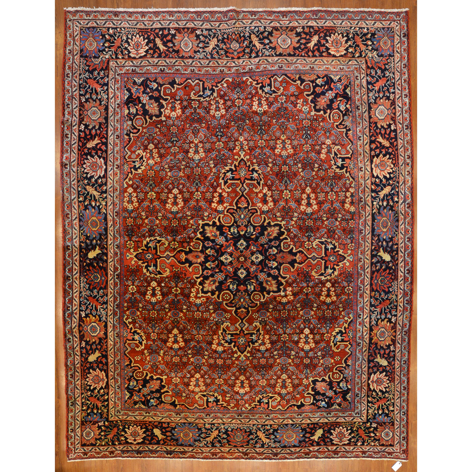 Appraisal: ANTIQUE MAHAL CARPET PERSIA X Second quarter- th century hand-knotted