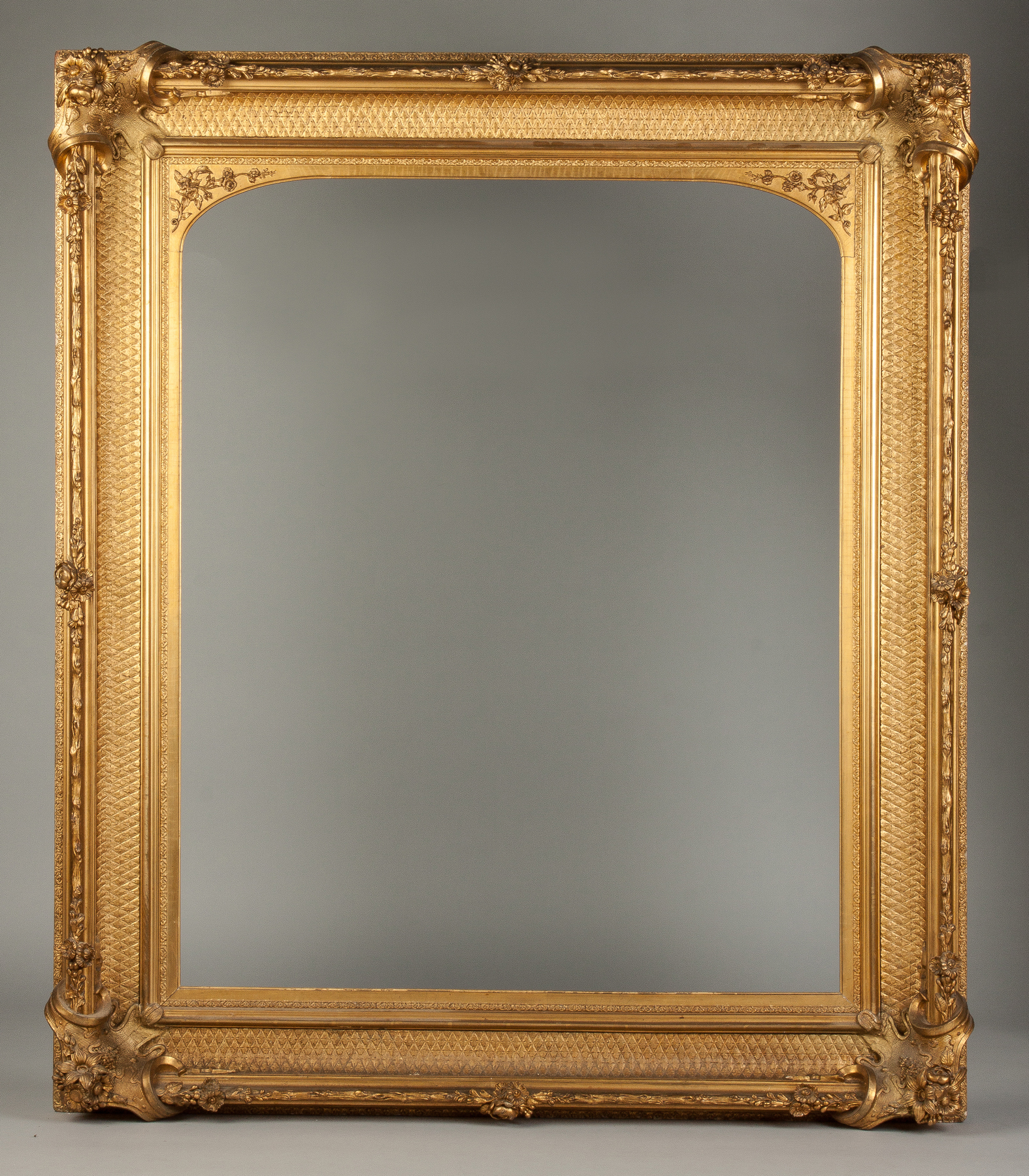 Appraisal: Gilt Wood Frame th cent Exhibited with The Sacred Lesson