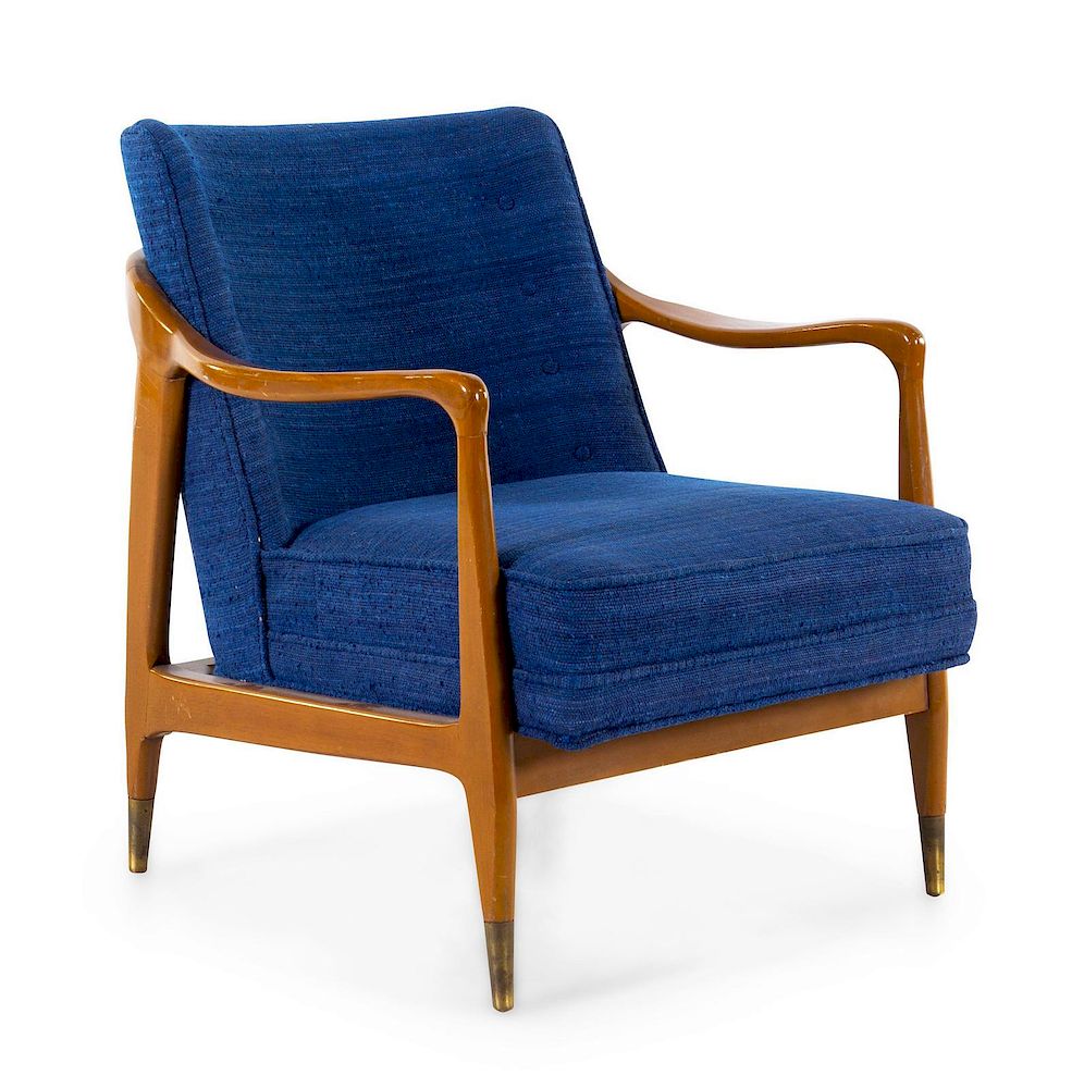 Appraisal: Folke Ohlsson Swedish - Lounge Chair Dux Sweden Folke Ohlsson