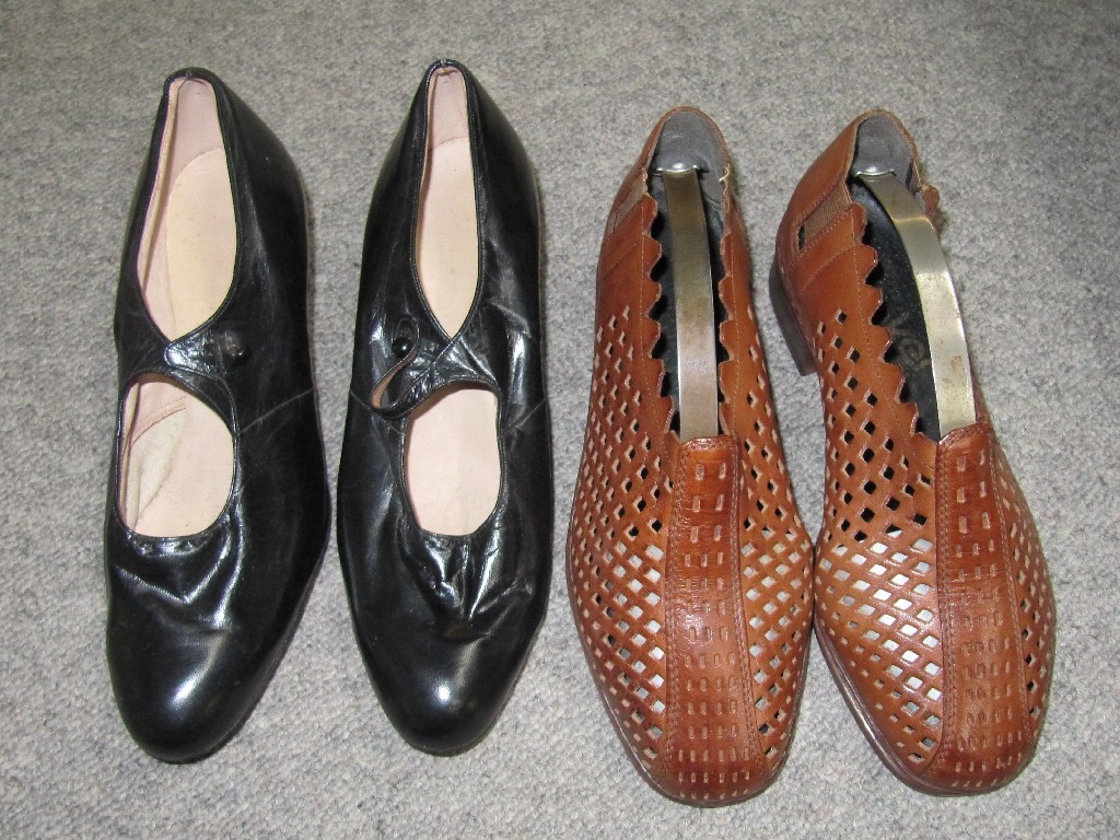 Appraisal: Lot comprising two pairs of shoes