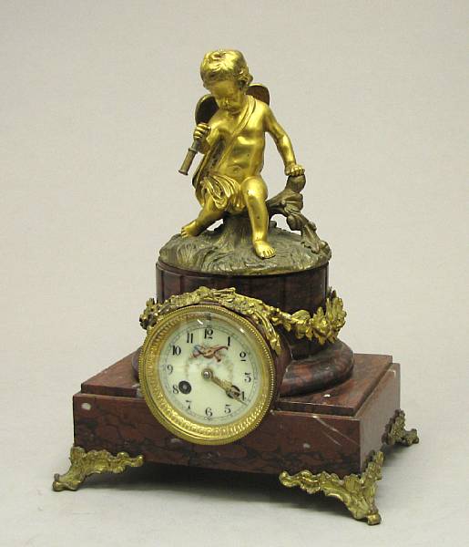 Appraisal: A Louis XV style gilt bronze and metal mounted rouge