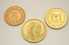 Appraisal: COINS - Lot of gold coins Tunisia franc A Egypt