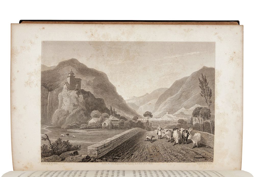 Appraisal: BROCKEDON William - Illustrations of the Passes of the Alps