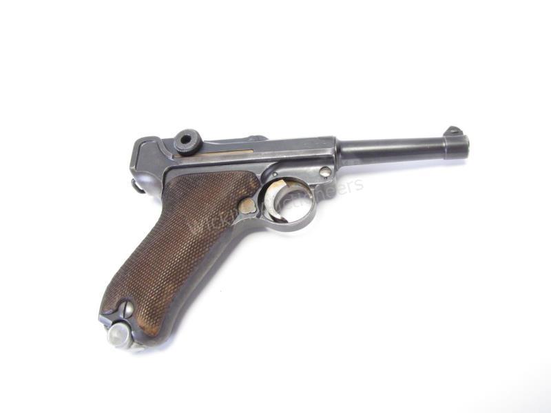 Appraisal: Mauser S G Date Luger Pistol-Round barrel Chambered in mm