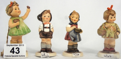 Appraisal: Goebel Hummel Figures Membership Forever Yours and l bought you