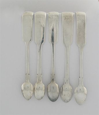 Appraisal: Four Victorian pairs of Exeter-made sugar tongs and one William