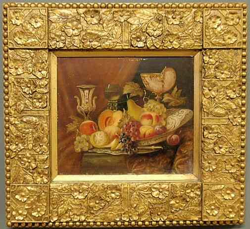 Appraisal: Reinprecht Karoly Hungarian - oil on board still life painting