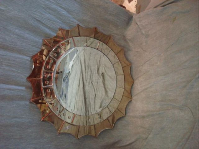 Appraisal: Sunburst mirror From a Mamaroneck NY home Dimensions diameter