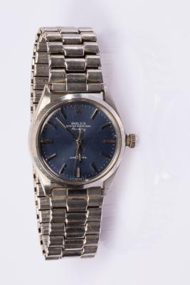 Appraisal: A gentleman's Rolex Air-King watch ref circa the blue dial