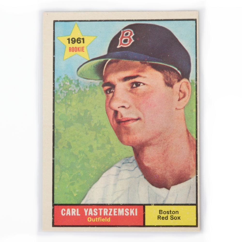 Appraisal: TOPPS CARL YASTRZEMSKI NM Topps Carl Yastrzemski NM Topps Carl