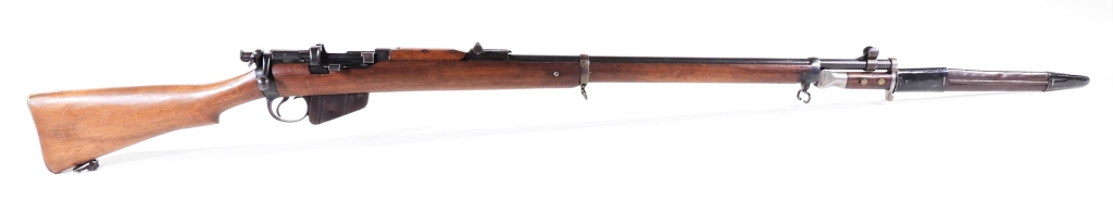 Appraisal: MAGAZINE LEE-ENFIELD BOLT ACTION RIFLE AND BAYONET England C caliber