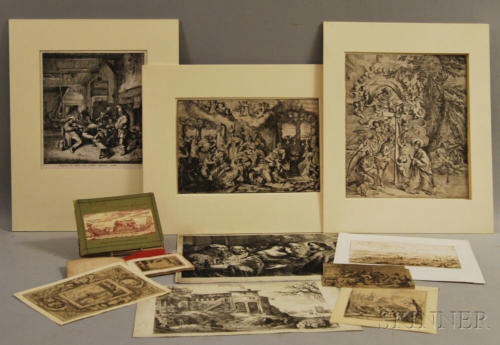 Appraisal: Old Master through th Century Prints including two print albums