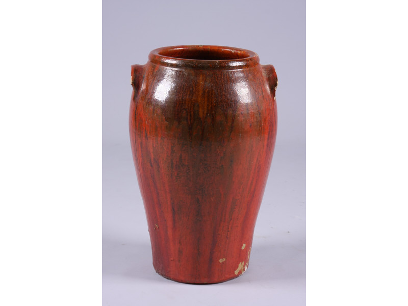 Appraisal: NC Pottery Floor Vase att JB Cole ca s tall