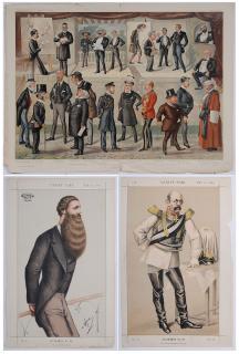 Appraisal: Sixty Vanity Fair Prints Spy th th century Satirical color