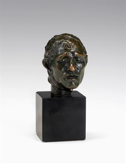 Appraisal: AUGUSTE RODIN french - PETIT T TE DE PIERRE DE