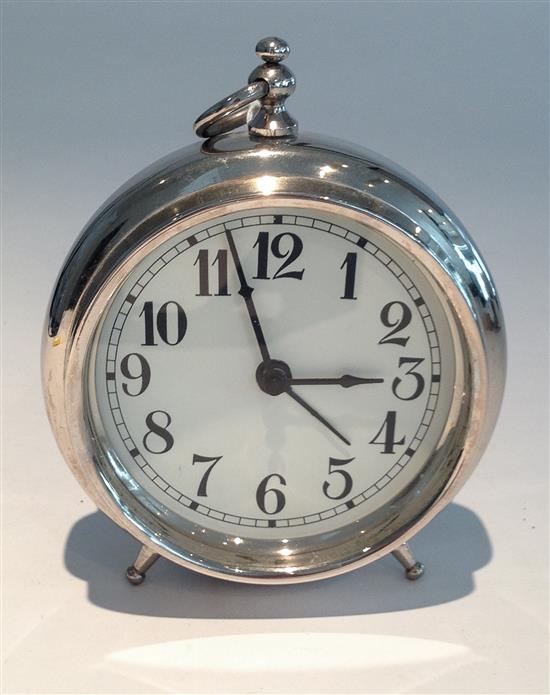 Appraisal: Sale Lot A Natura Bedside Clock Florida