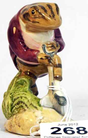 Appraisal: Beswick Beatrix Potter Figure Mr Jeremy Fisher Digging BP