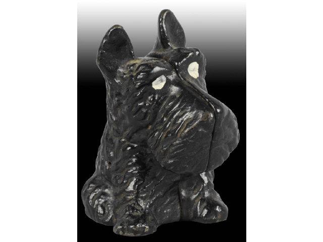 Appraisal: Cast Iron Tiny Scottie Dog Still Bank Description Made in