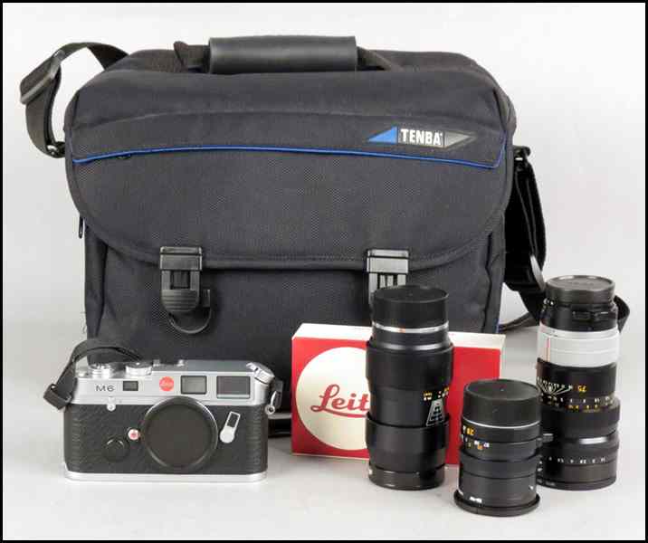 Appraisal: LEICA M CAMERA Together with two lenses and a camera