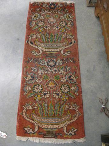 Appraisal: Tabriz Persian Handmade Rug floral still lifes on salmon field