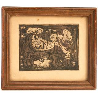 Appraisal: Andre Masson etching Andre Masson etching Andre Masson French -