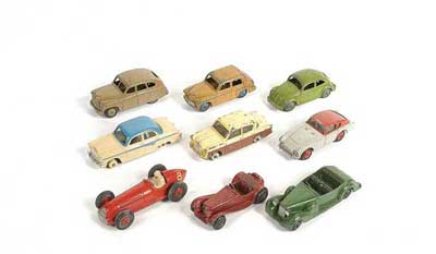 Appraisal: Dinky Toys a group of unboxed Cars To include No