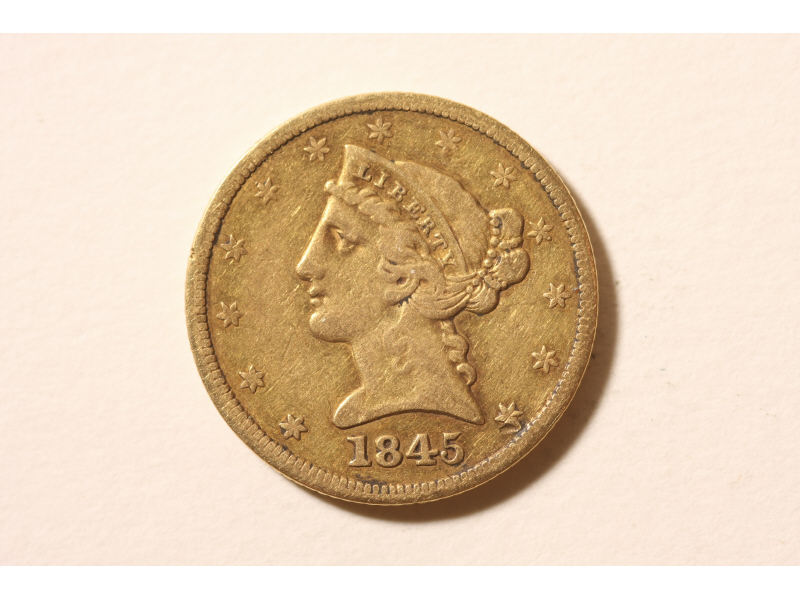 Appraisal: Liberty Gold Half Eagle Fine even wear Pleasing Collection of