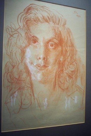 Appraisal: Augustus John Study of a Female Head signed upper right