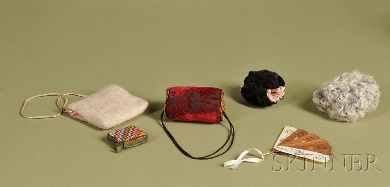 Appraisal: Group of Fashion Doll Accessories late th century including four