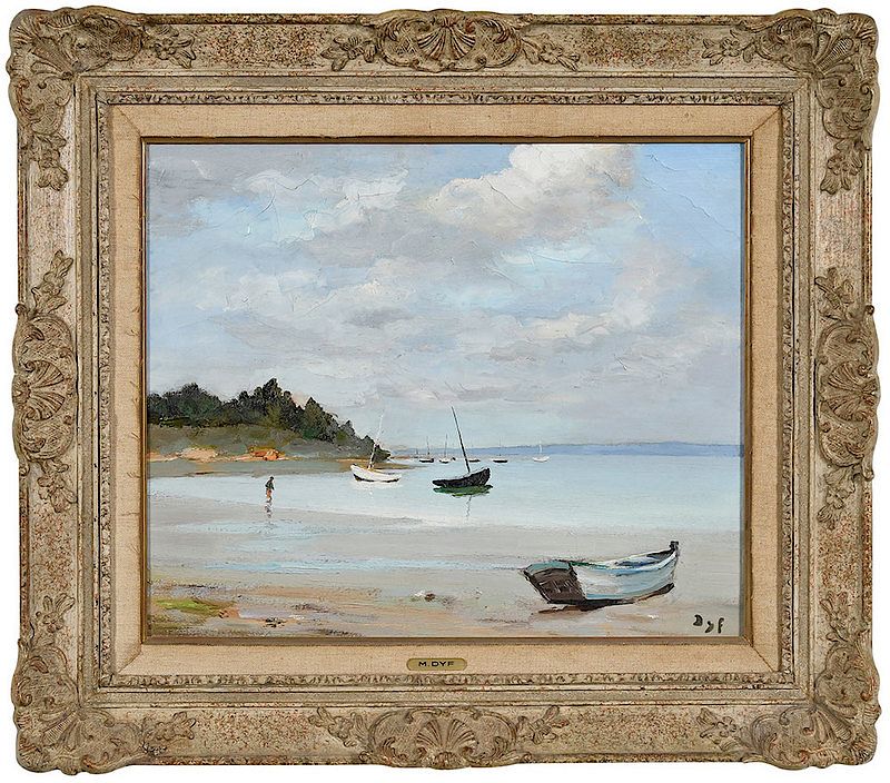 Appraisal: Marcel Dyf French - Anse de Kerners Morbihan signed lower