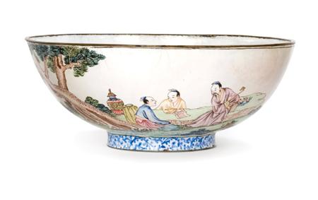 Appraisal: Chinese Enamel Bowl Estimate -