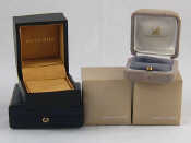 Appraisal: A mixed lot of jewellery boxes comprising Van Cleef Arpels