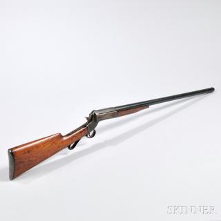 Appraisal: J Stevens Tip-up Shotgun c - serial number gauge walnut