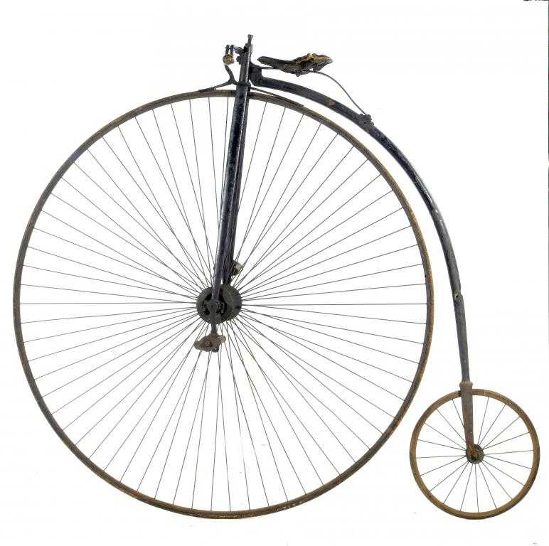 Appraisal: A VICTORIAN ORDINARY BICYCLE the cm diam wheel with solid