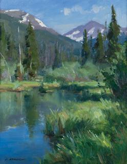 Appraisal: Rocky Mountain National Park by Clyde Aspevig Clyde Aspevig -