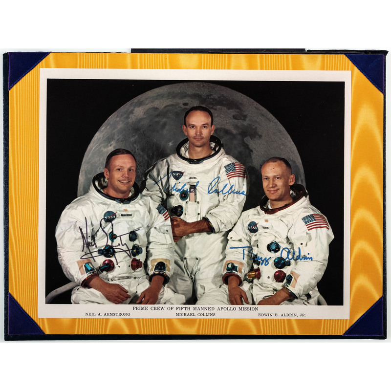 Appraisal: APOLLO XI ARMSTRONG Neil - COLLINS Michael - ALDRIN Edwin