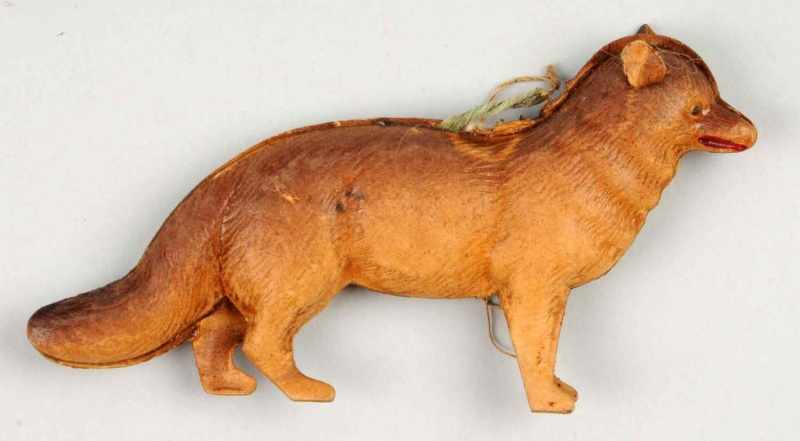 Appraisal: German Dresden Fox Ornament Description Three dimensional Condition Excellent Size