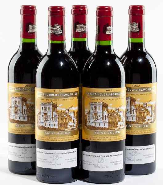 Appraisal: Chateau Ducru-BeaucaillouSt Julien bottles into neck''The is still - years