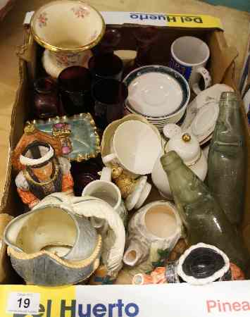 Appraisal: A collection of various Pottery and Glassware to include Old