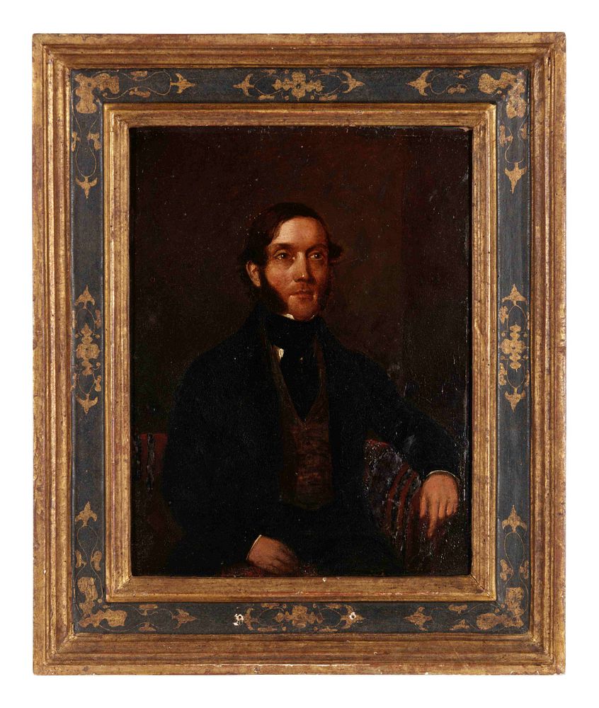 Appraisal: American School th Century American School th Century Portrait of