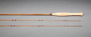 Appraisal: Two Bamboo Fly Rods Orvis Manchester VTImpregnated Flea ft Impregnated