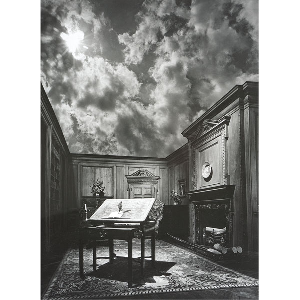 Appraisal: Jerry Uelsmann American b Untitled silverprint with artist's initials and