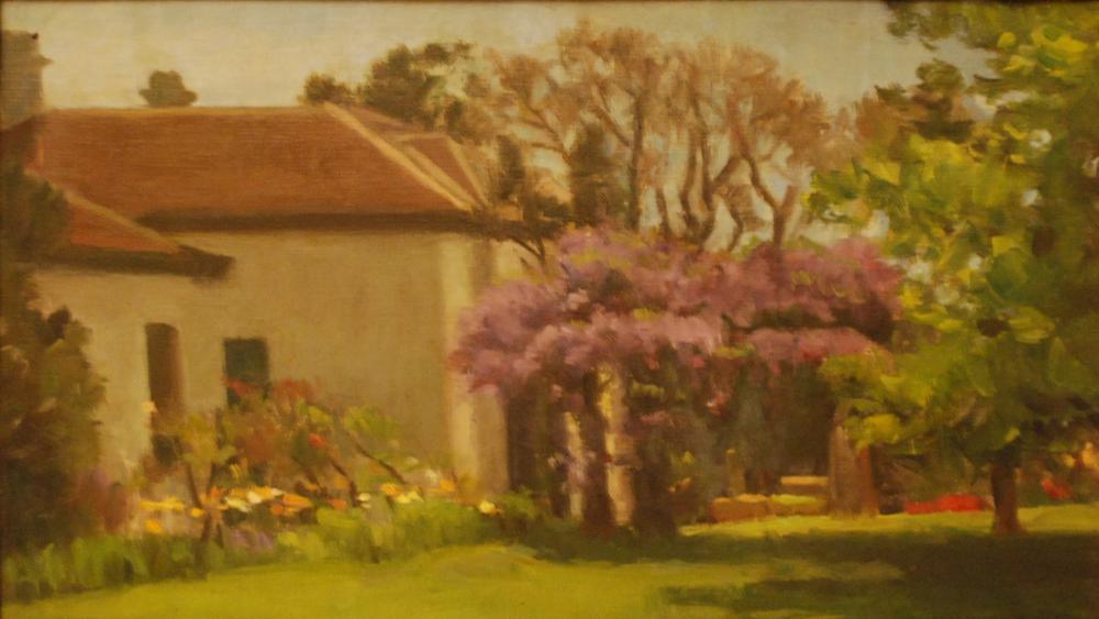 Appraisal: ARTIST UNKNOWN THE HOMESTEAD OIL ON CANVAS BOARD X CM